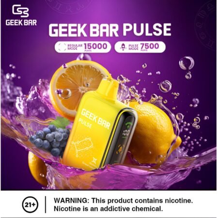 Geek Bar Pulse 15000 Puffs 拋棄式電子煙 歐美爆款