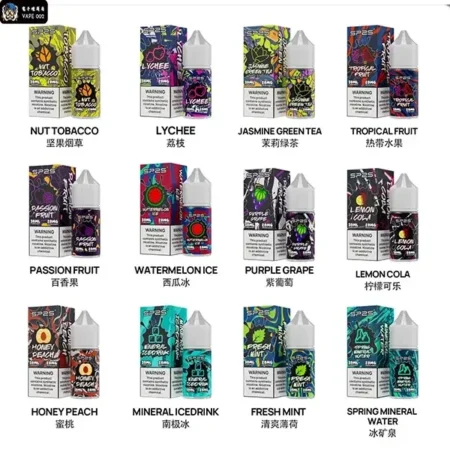 SP2S小煙油 思博瑞進口煙油 30ML/20MG 大容量 × 穩定口感 × 多種口味混搭