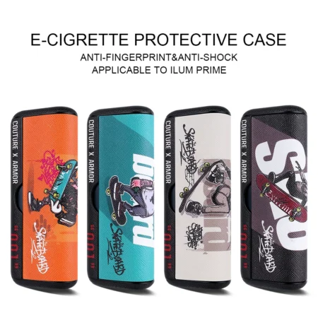 IQOS ILUMA PRIME 專屬充電倉保護殼 全包防摔防刮保護裝飾殼 電子煙配件