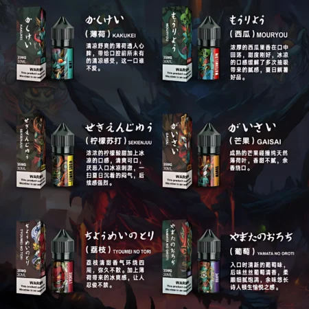 百鬼夜行薄荷煙油 30ml/35mg｜濃烈薄荷 × 高濃度鹽尼古 × 小煙油推薦